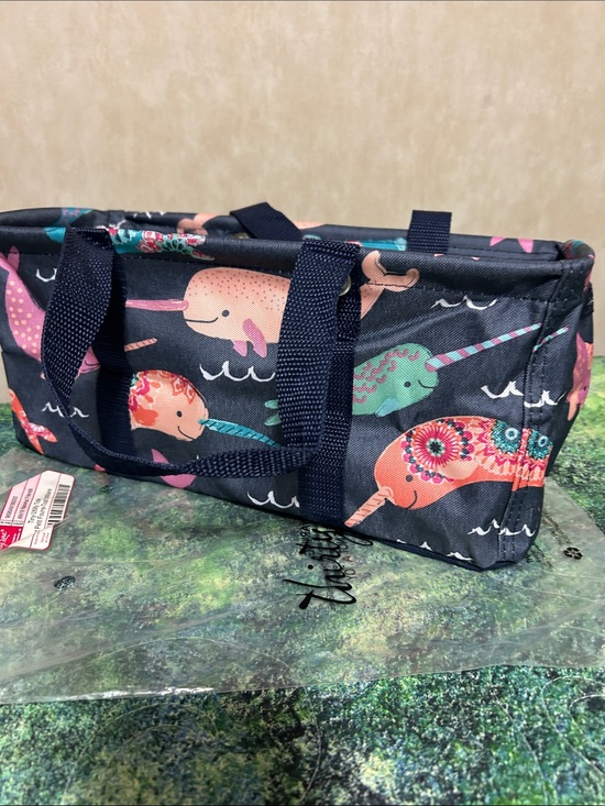 thirty-one Other - THIRTY-ONE Navy Narwhal Print Tote Bag
